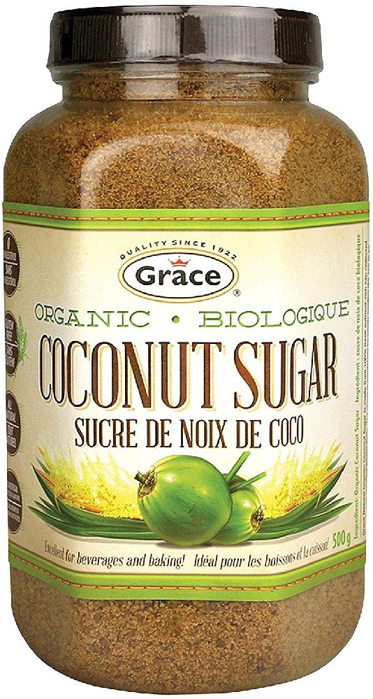 GRACE CARIBBEAN: Coconut Sugar Organic, 500 gm - Vending Business Solutions