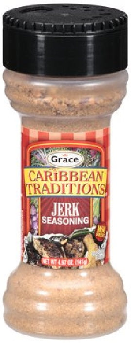 GRACE CARIBBEAN: Seasoning Dry Jerk, 4.97 oz - Vending Business Solutions