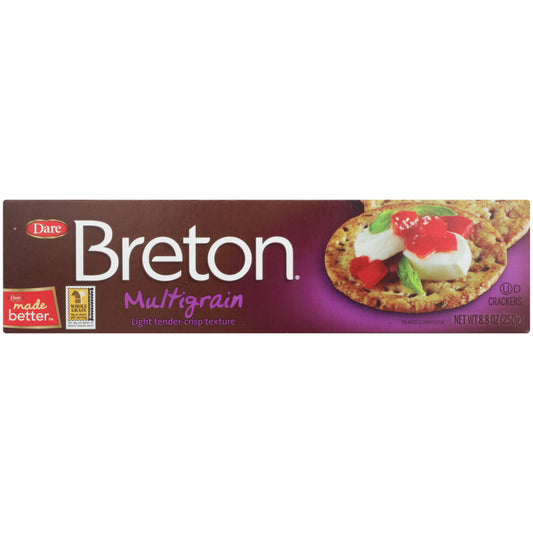 DARE: Breton Multigrain Crackers, 8.8 oz - Vending Business Solutions