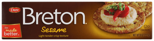 DARE: Breton Sesame Crackers, 8 oz - Vending Business Solutions