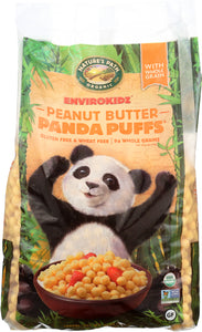 ENVIROKIDZ ORGANIC: Peanut Butter Panda Puffs, 25 oz - Vending Business Solutions