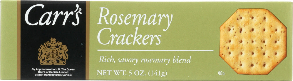 CARRS: Rosemary Crackers, 5 oz - Vending Business Solutions