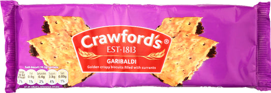 CRAWFORDS: Biscuit Garibaldi, 3.53 oz - Vending Business Solutions