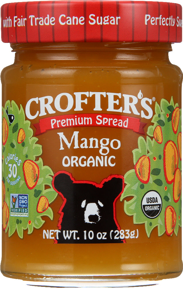 CROFTERS: Organic Mango Spread, 10 oz - Vending Business Solutions