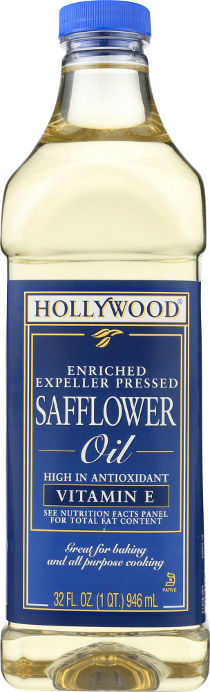 HOLLYWOOD: Safflower Oil, 32 oz - Vending Business Solutions