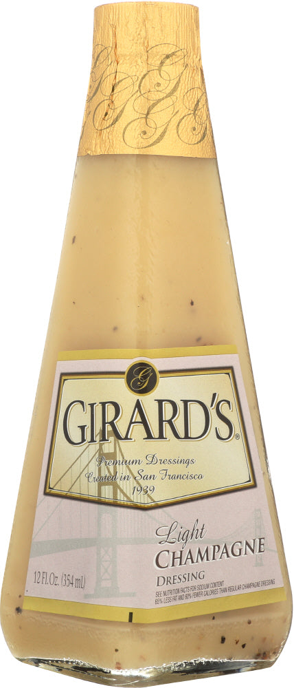 GIRARD'S: Light Champagne Salad Dressing, 12 oz - Vending Business Solutions
