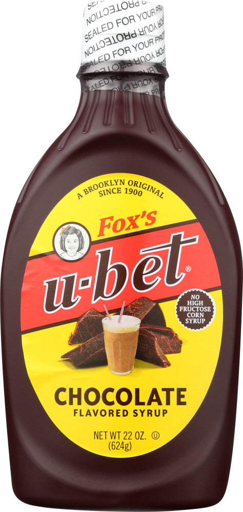 FOX UBET: Syrup Chocolate, 22 oz - Vending Business Solutions