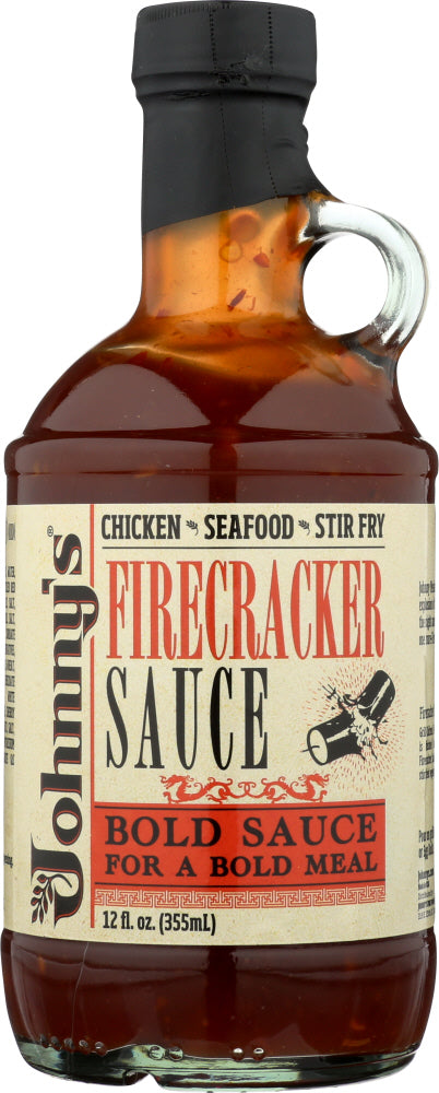 JOHNNYS FINE FOODS: Firecracker Sauce, 12 oz - Vending Business Solutions