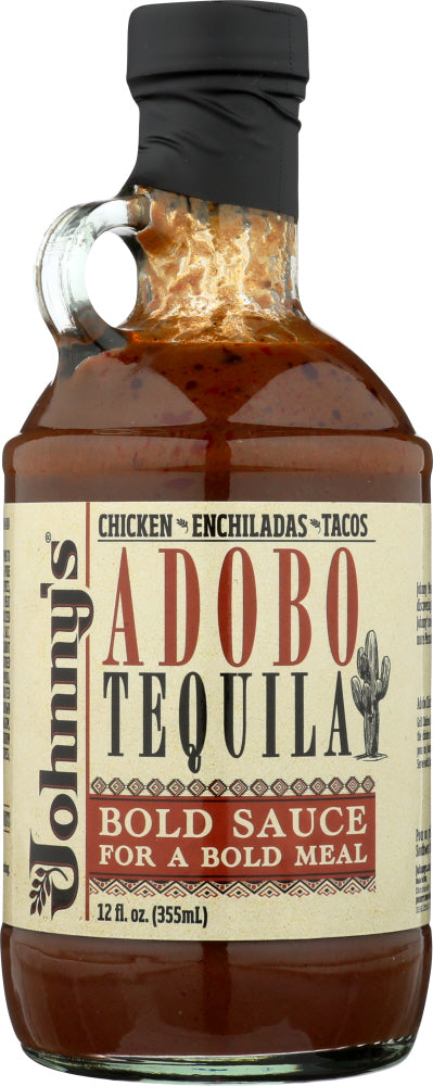 JOHNNYS FINE FOODS: Adobo Tequila Sauce, 12 oz - Vending Business Solutions