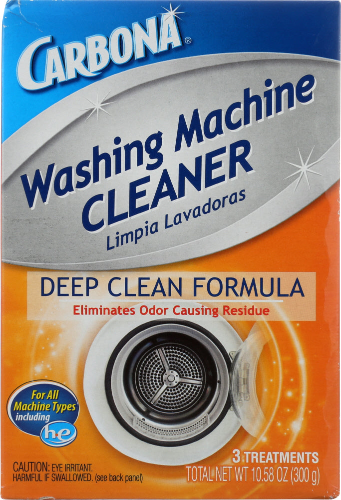 CARBONA: Washing Machine Cleaner Deep Clean Formula, 10.58 oz - Vending Business Solutions