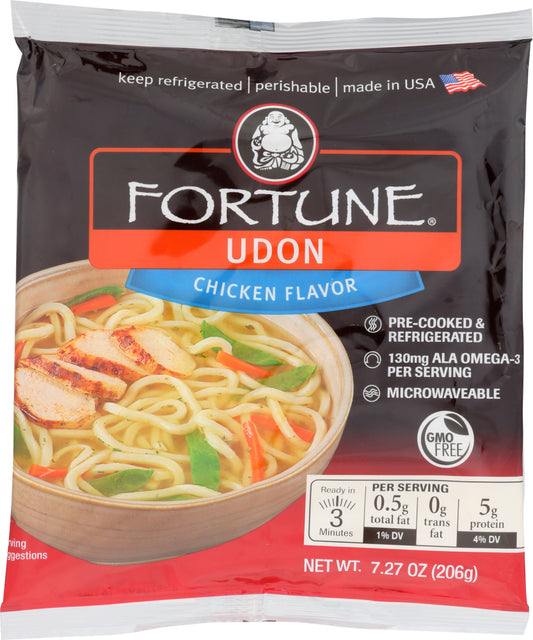 FORTUNE: Chicken Flavor Udon, 7.27 oz - Vending Business Solutions