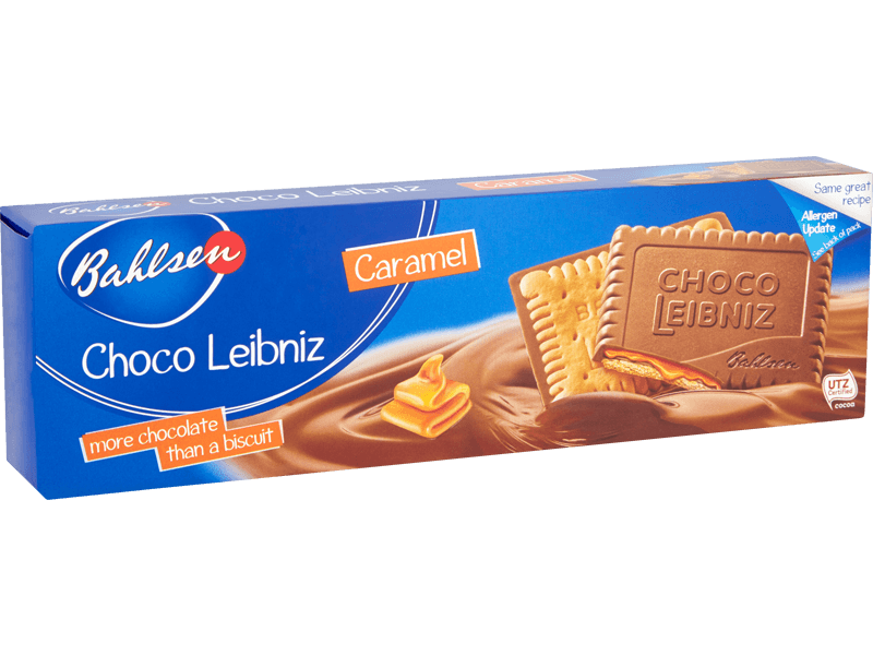 BAHLSEN: Leibniz Chocolate Caramel Biscuit, 4.8 oz - Vending Business Solutions
