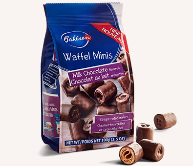 BAHLSEN: Waffel Minis Milk Chocolate, 3.5 oz - Vending Business Solutions