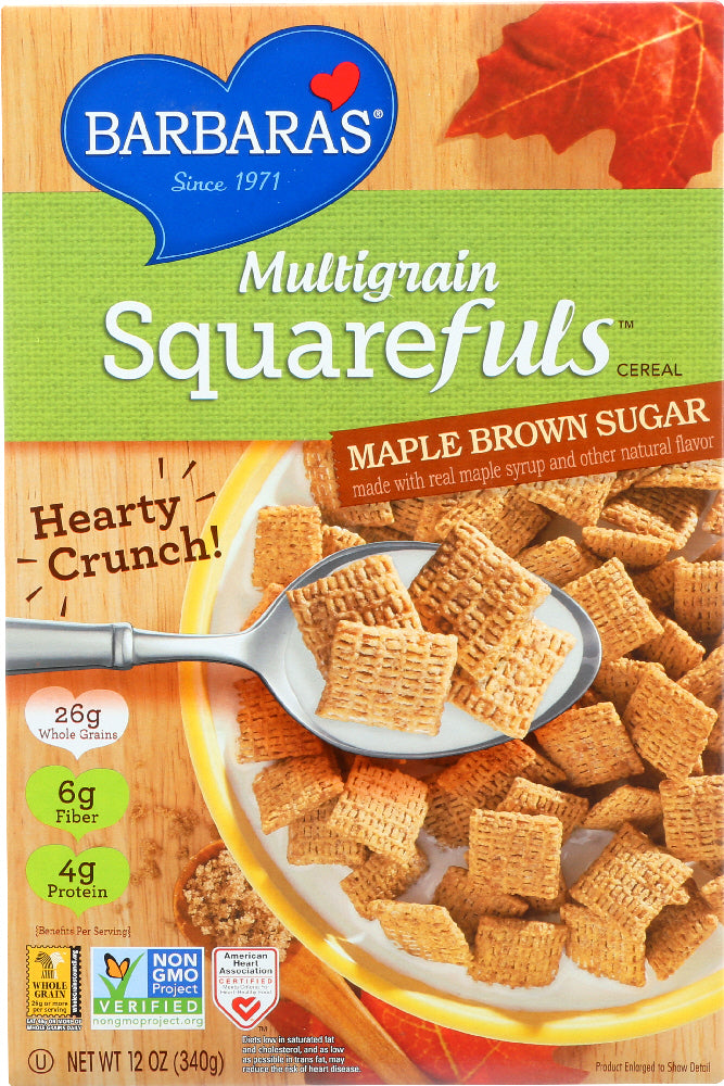 BARBARAS: Cereal Maple Brown Sugar, 12 oz - Vending Business Solutions