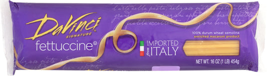 DAVINCI: Fettuccine Pasta, 16 Oz - Vending Business Solutions