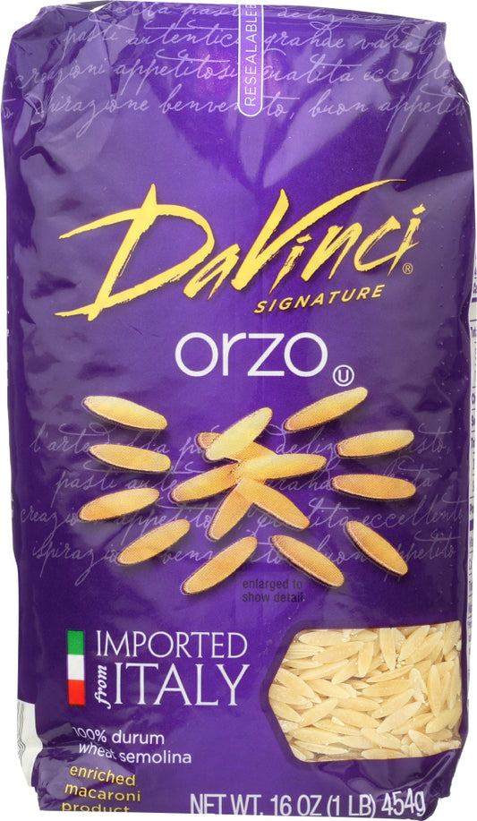 DAVINCI: Orzo Pasta, 16 Oz - Vending Business Solutions