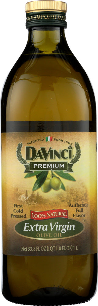 DAVINCI: Extra Virgin Olive Oil, 34 Oz - Vending Business Solutions