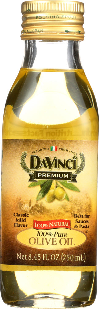 DAVINCI: 100% Pure Olive Oil, 8.5 oz - Vending Business Solutions