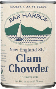 BAR HARBOR: Clam Chowder New England Style, 15 Oz - Vending Business Solutions