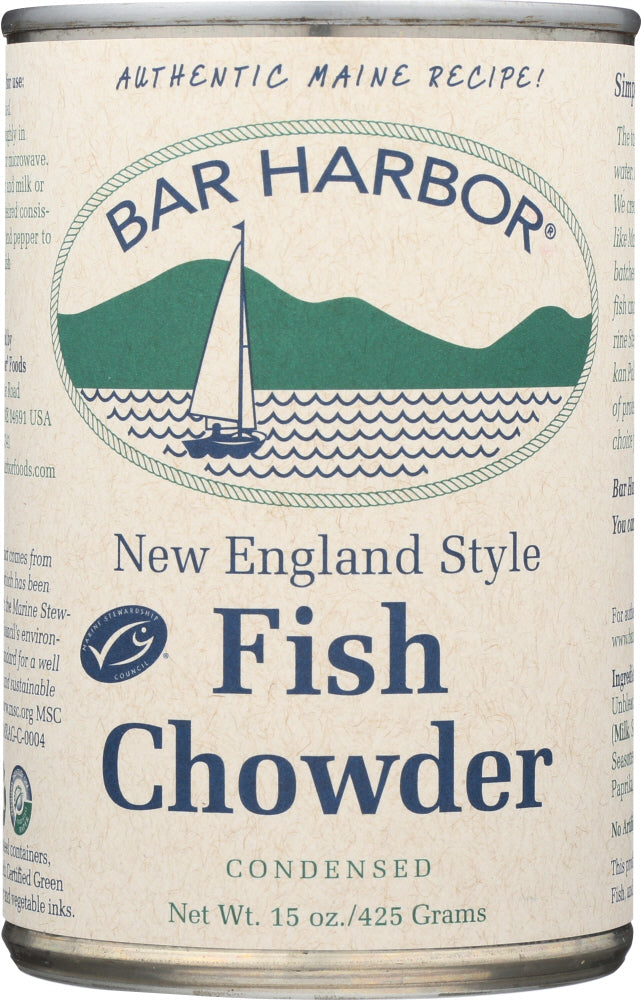 BAR HARBOR: Soup Chowder Fish, 15 oz - Vending Business Solutions