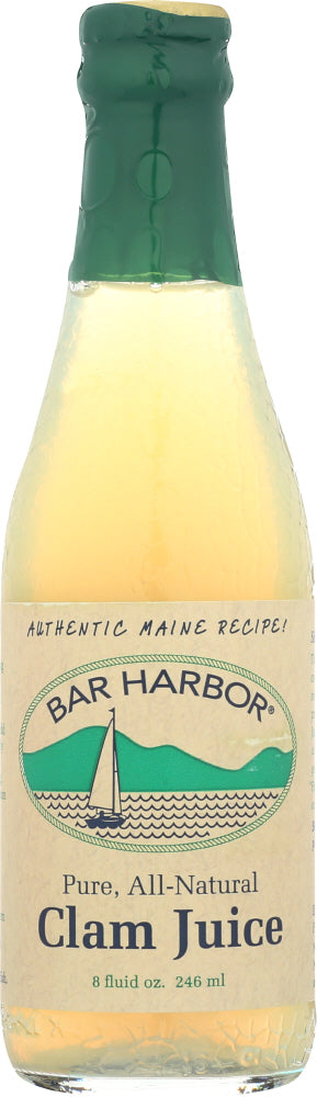 BAR HARBOR: Pure All Natural Clam Juice, 8 Oz - Vending Business Solutions
