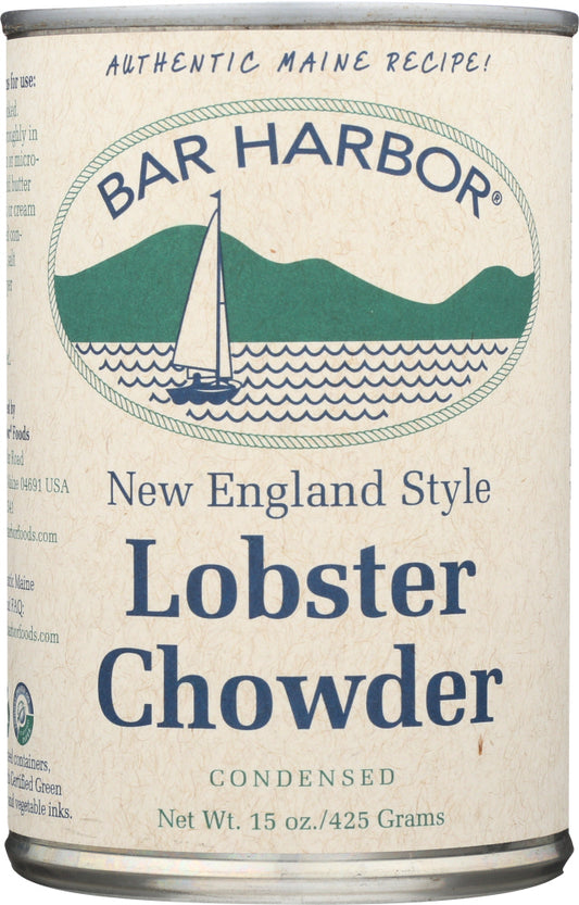 BAR HARBOR: New England Style Lobster Chowder All Natural Condensed, 15 oz - Vending Business Solutions