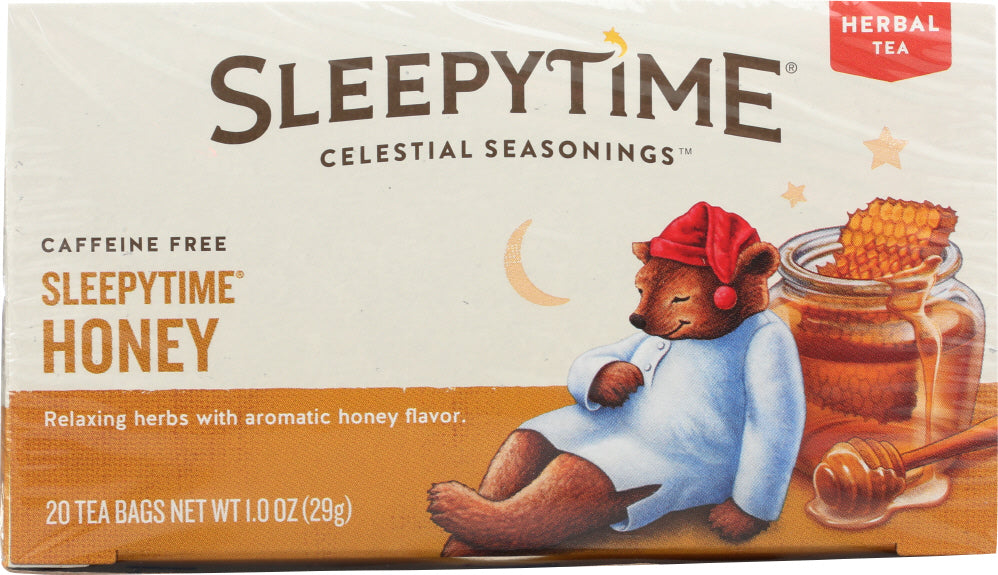 CELESTIAL SEASONINGS: Sleepytime Honey Tea Pack of 20, 1 oz - Vending Business Solutions