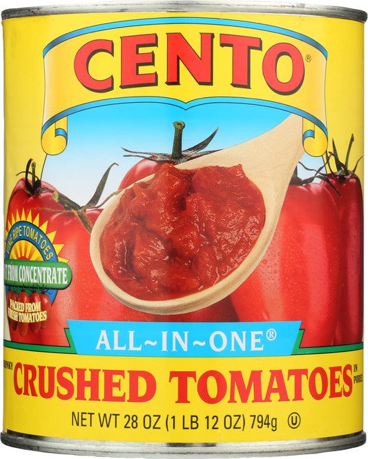 CENTO: Tomato Chunky Crashed, 28 oz - Vending Business Solutions