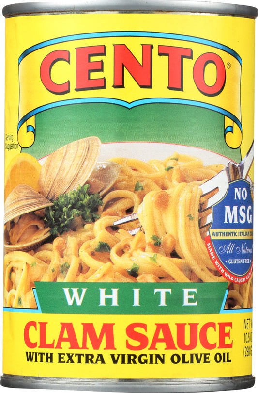 CENTO: White Clam Sauce, 10.5 oz - Vending Business Solutions