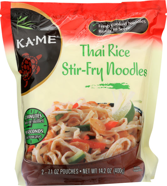 KA ME: Noodle Pack of 2 Stir Fry Thai Rice, 14.2 oz - Vending Business Solutions