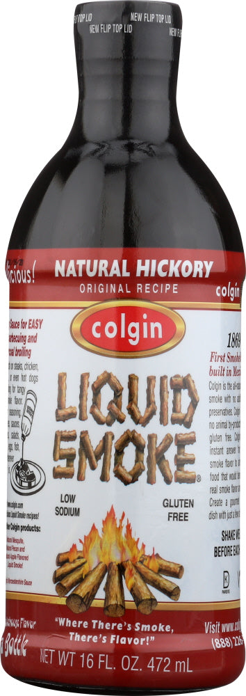 COLGIN: Liquid Smoke Natural Hickory, 16 oz - Vending Business Solutions