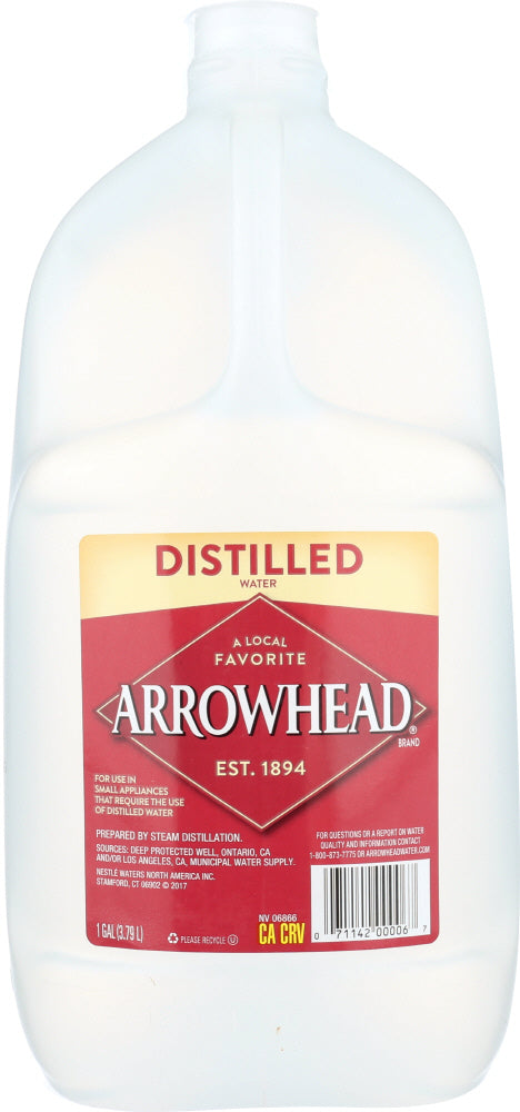 ARROWHEAD: Mountain Spring Distilled Water, 1 Gallon - Vending Business Solutions
