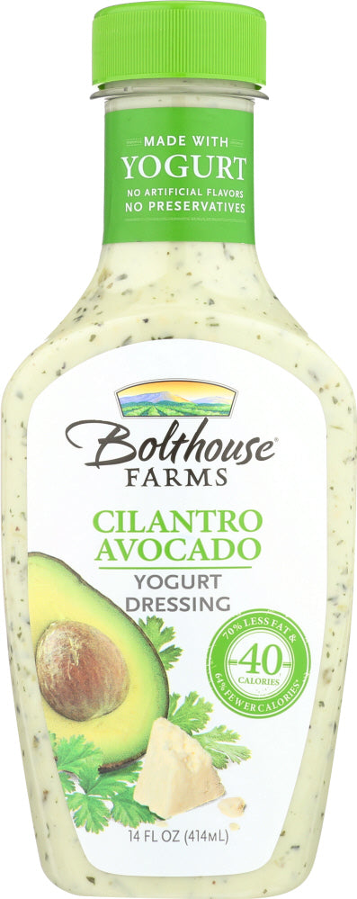BOLTHOUSE FARMS: Cilantro Avocado Yogurt Dressing, 14 oz - Vending Business Solutions