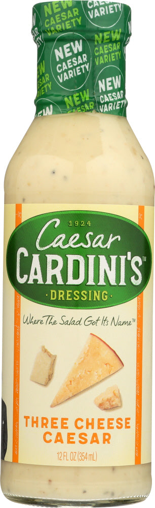 CARDINI: Three Cheese Caesar Dressing, 12 oz - Vending Business Solutions
