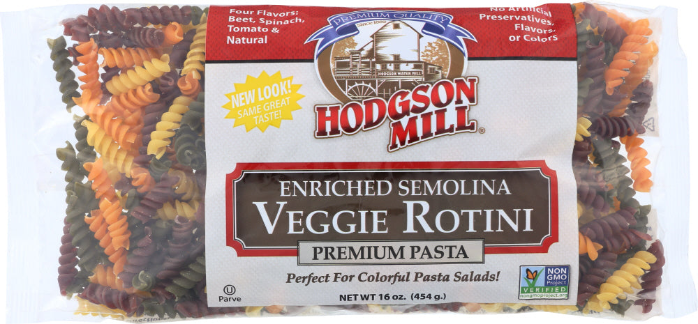 HODGSON MILL: Veggie Rotini, 16 oz - Vending Business Solutions