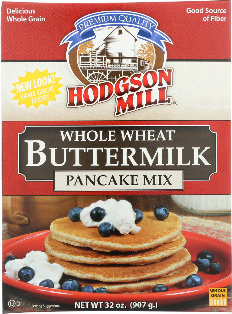 HODGSON MILL: Whole Wheat Buttermilk Pancake Mix, 32 oz - Vending Business Solutions