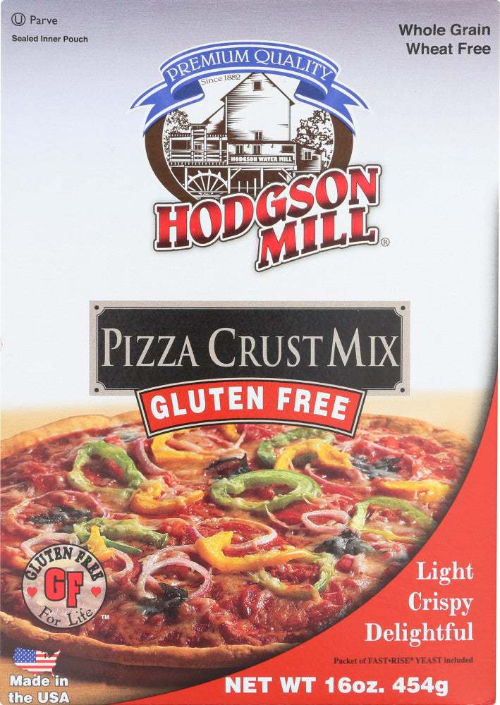 HODGSON MILL: Gluten Free Pizza Crust Mix, 16 oz - Vending Business Solutions