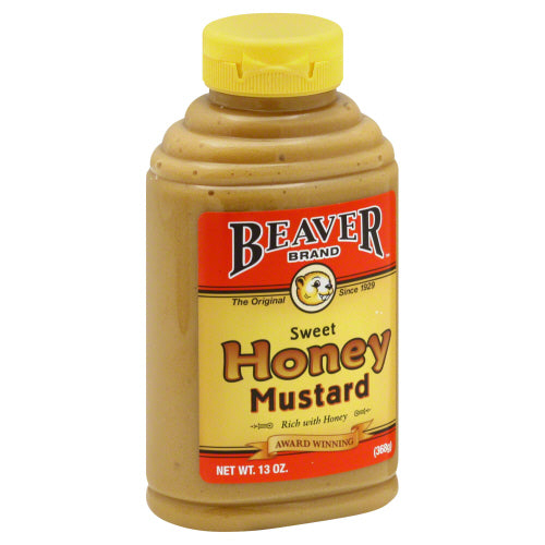 BEAVER: Honey Mustard Squeeze Bottle, 13 oz - Vending Business Solutions