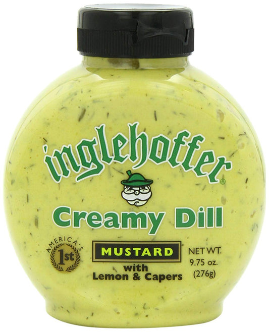 INGLEHOFFER: Mustard Dill with Lemon Caper, 9.75 oz - Vending Business Solutions
