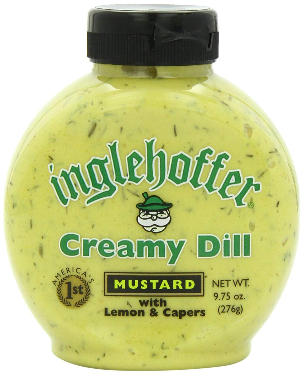 INGLEHOFFER: Mustard Dill with Lemon Caper, 9.75 oz - Vending Business Solutions
