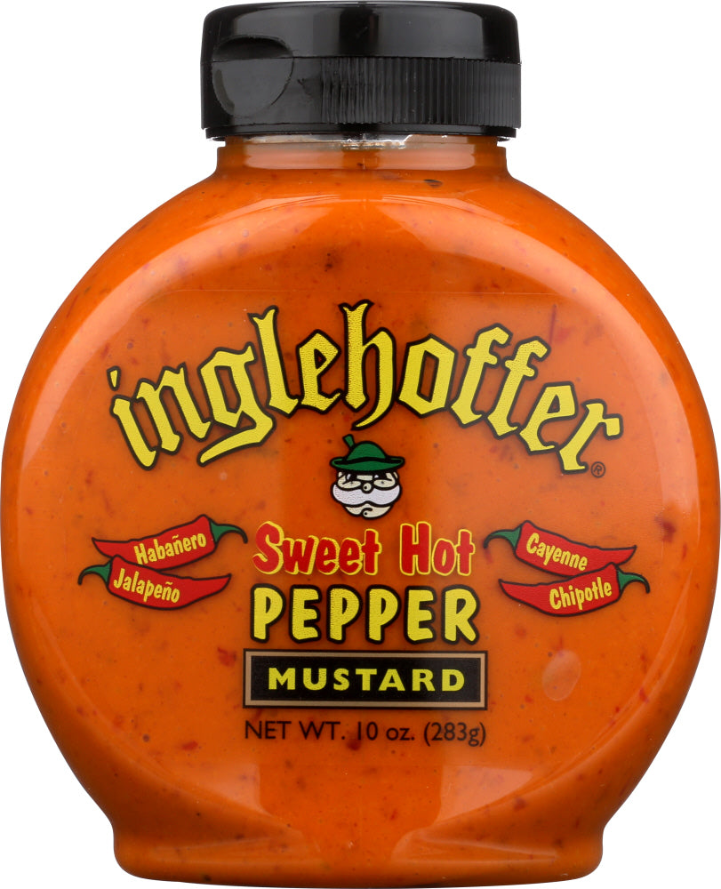 INGLEHOFFER: Mustard Habanero Jalapeno Sweet Hot, 10 oz - Vending Business Solutions