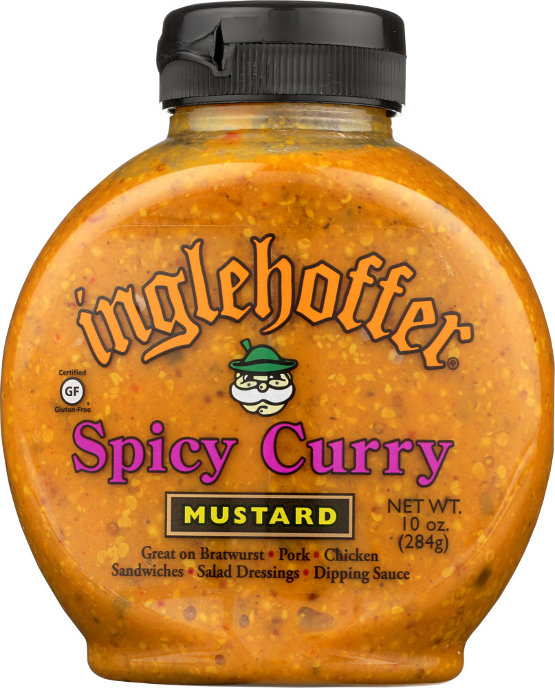 INGLEHOFFER: Mustard Spicy Curry, 10 oz - Vending Business Solutions