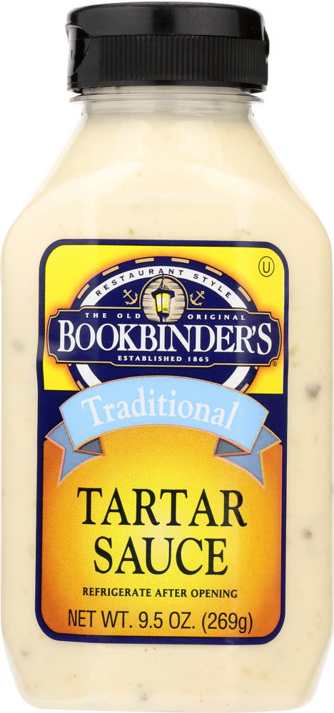 BOOKBINDERS: Tartar Sauce, 9.5 oz - Vending Business Solutions