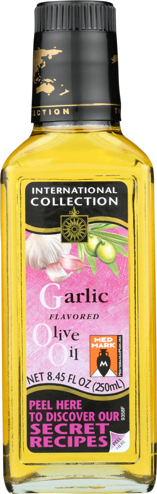 INTERNATIONAL COLLECTION: Oil Olive Garlic, 8.45 oz - Vending Business Solutions