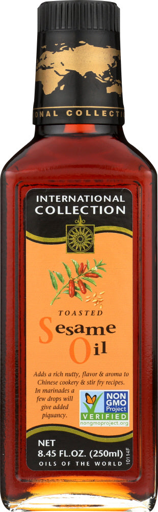 INTERNATIONAL COLLECTION: Toasted Sesame Oil, 8.45 oz - Vending Business Solutions