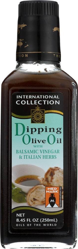 INTERNATIONAL COLLECTION: Dipping Oil Olive Balsamic Vinegar and Herbs, 8.45 oz - Vending Business Solutions