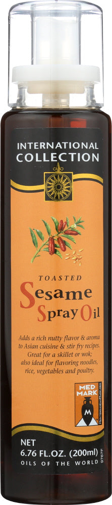 INTERNATIONAL COLLECTION: Oil Spray Toasted Sesame, 6.76 oz - Vending Business Solutions