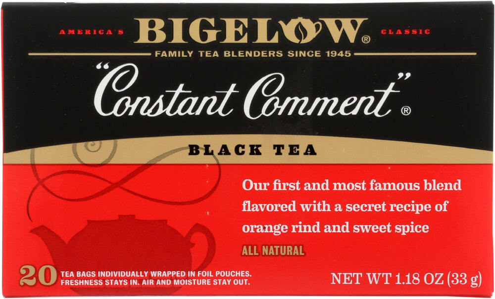 BIGELOW: Constant Comment Black Tea, 20 tea bags - Vending Business Solutions