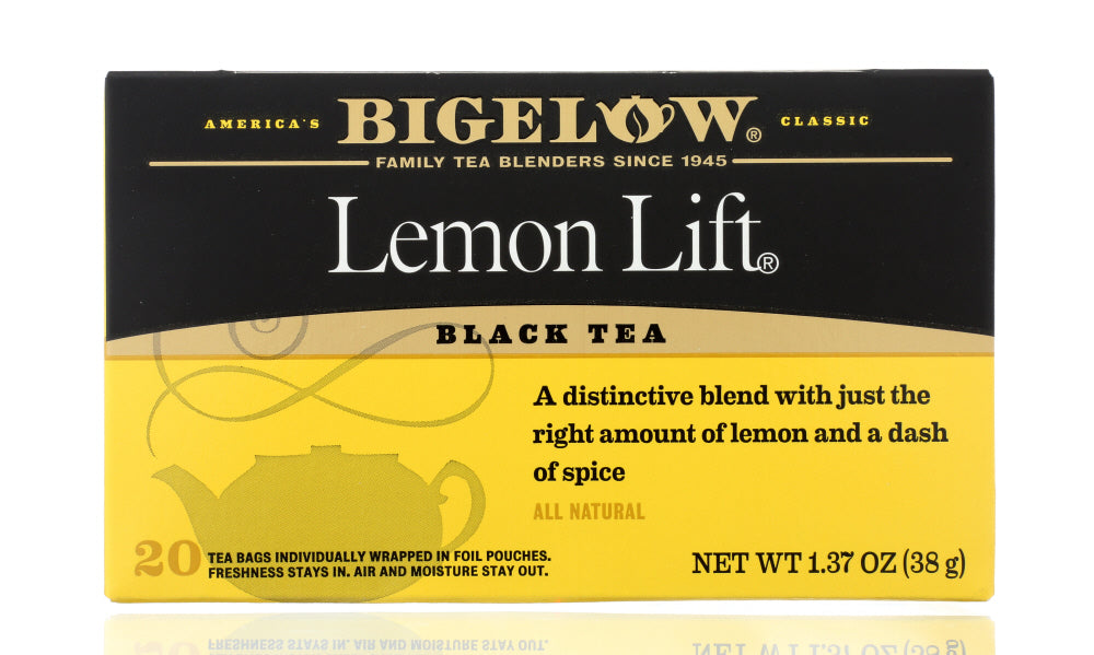 BIGELOW: Black Tea Lemon Lift, 20 Tea Bags - Vending Business Solutions