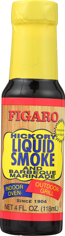 FIGARO: Hickory Liquid Smoke BBQ, 4 oz - Vending Business Solutions